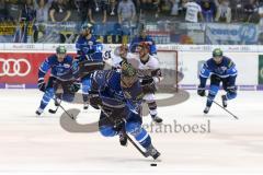 DEL - Eishockey - ERC Ingolstadt - Kölner Haie - Kael Mouillierat (ERC 22) im Angriff