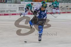 DEL - Eishockey - ERC Ingolstadt - Schwenninger Wild Wings - Saison 2017/2018 - Mike Collins (#13 ERCI) beim warm machen - schuss - Foto: Meyer Jürgen