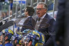 DEL - Eishockey - ERC Ingolstadt - Düsseldorfer EG - Saison 2017/2018 - Doug Shedden (Cheftrainer ERCI) schreit - Foto: Meyer Jürgen