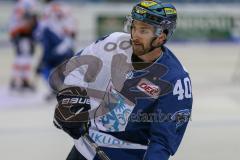 DEL - Eishockey - ERC Ingolstadt - Grizzlys Wolfsburg - Saison 2017/2018 - Darin Olver (#40 ERCI) beim warm machen - Foto: Meyer Jürgen