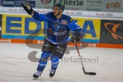 DEL - Eishockey - ERC Ingolstadt - Grizzlys Wolfsburg - Saison 2017/2018 - Thomas Greilinger (#39 ERCI) unzfieden mit der Schiedrichterentscheidung - Foto: Meyer Jürgen