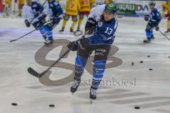 DEL - Eishockey - ERC Ingolstadt - Düsseldorfer EG - Saison 2017/2018 - Mike Collins (#13 ERCI) beim warm machen - Foto: Meyer Jürgen