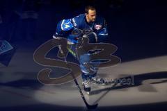 DEL - Eishockey - ERC Ingolstadt - Adler Mannheim - Saison 2017/2018 - Dustin Friesen (#14 ERCI) beim einlaufen - Foto: Meyer Jürgen