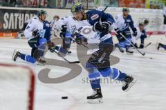 DEL - Eishockey - ERC Ingolstadt - Saison 2017/2018 - ERC Ingolstadt - Straubing Tigers - David Elsner (#61 ERCI) beim warm machen - Foto: Meyer Jürgen