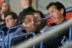 DEL - Eishockey - ERC Ingolstadt - Eisbären Berlin - Saison 2017/2018 - Marco Sturm Nationaltrainer - Günther Oswald rechts - Foto: Meyer Jürgen