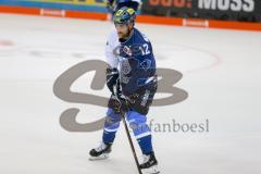 DEL - Eishockey - ERC Ingolstadt - Eisbären Berlin - Saison 2017/2018 - Jacob Berglund (#12 ERCI) beim warm machen - Foto: Meyer Jürgen