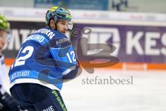 DEL - Eishockey - ERC Ingolstadt - Iserlohn Roosters - Jacob Berglund (ERC 12)
