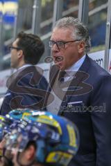 DEL - Eishockey - ERC Ingolstadt - Düsseldorfer EG - Saison 2017/2018 - Doug Shedden (Cheftrainer ERCI) schreit - Foto: Meyer Jürgen