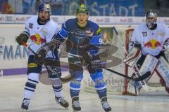 DEL - Eishockey - ERC Ingolstadt - EHC Red Bull München - Saison 2017/2018 - Laurin Braun (#91 ERCI) - Yannic Seidenberg (#36 München) - David Leggio Torwart (#73 München) - Foto: Meyer Jürgen