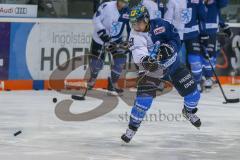 DEL - Eishockey - ERC Ingolstadt - Schwenninger Wild Wings - Saison 2017/2018 - Tim Stapleton (#19 ERCI) beim warm machen - schuss - Foto: Meyer Jürgen