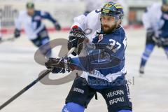 DEL - Eishockey - ERC Ingolstadt - Nürnberg Ice Tigers - Saison 2017/2018 - Sean Sullivan (#37 ERCI) beim warm machen - Foto: Meyer Jürgen