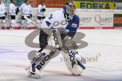 DEL - Eishockey - ERC Ingolstadt - Nürnberg Ice Tigers - Saison 2017/2018 - Timo Pielmeier (#51Torwart ERCI) beim warm machen - Foto: Meyer Jürgen