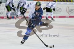 DEL - Eishockey - ERC Ingolstadt - Saison 2017/2018 - ERC Ingolstadt - Straubing Tigers - Benedikt Schopper (#11 ERCI) beim warm machen - Foto: Meyer Jürgen