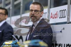 DEL - Eishockey - ERC Ingolstadt - Eisbären Berlin - Saison 2017/2018 - Tommy Samuelsson (Cheftrainer ERCI) schreit - Foto: Meyer Jürgen