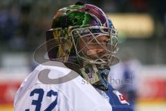 DEL - Eishockey - ERC Ingolstadt - Nürnberg Ice Tigers - Saison 2017/2018 - Jochen Reimer (#32Torwart ERCI) beim warm machen - Foto: Meyer Jürgen