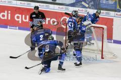 DEL - Eishockey - ERC Ingolstadt - Nürnberg Ice Tigers - Saison 2017/2018 - Enttäuschte Gesichter nach der 0:1 Führung von Leonard Pföderl (#93 Nürnberg) - Foto: Meyer Jürgen