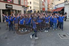 DEL - Eishockey - ERC Ingolstadt - Saison 2017/2018 - Fanmarsch - Foto: Meyer Jürgen