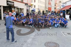 DEL - Eishockey - ERC Ingolstadt - Saison 2017/2018 - Fanmarsch - Foto: Meyer Jürgen