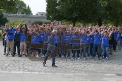 DEL - Eishockey - ERC Ingolstadt - Saison 2017/2018 - Fanmarsch - Foto: Meyer Jürgen