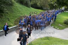 DEL - Eishockey - ERC Ingolstadt - Saison 2017/2018 - Fanmarsch - Foto: Meyer Jürgen