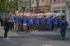 DEL - Eishockey - ERC Ingolstadt - Saison 2017/2018 - Fanmarsch - Foto: Meyer Jürgen