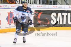 DEL - Eishockey - ERC Ingolstadt - Kölner Haie - Testspiel - Saison 2017/2018 - Simon Schütz (#97 ERCI) beim warm machen - Foto: Meyer Jürgen