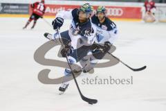 DEL - Eishockey - ERC Ingolstadt - Kölner Haie - Testspiel - Saison 2017/2018 - John Laliberte (#15 ERCI) beim warm machen - Foto: Meyer Jürgen