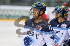 DEL - Eishockey - ERC Ingolstadt - Kölner Haie - Testspiel - Saison 2017/2018 - John Laliberte (#15 ERCI) beim warm machen - Foto: Meyer Jürgen