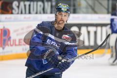 DEL - Eishockey - ERC Ingolstadt - Grizzlys Wolfsburg - Testspiel - Saison 2017/2018 - Patrick McNeill (#2 ERCI) beim warm machen - Foto: Meyer Jürgen