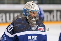 DEL - Eishockey - ERC Ingolstadt - Grizzlys Wolfsburg - Testspiel - Saison 2017/2018 - Schneider Christian Torwart(#30 ERCI) beim warm machen - Foto: Meyer Jürgen