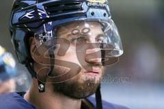 DEL - Eishockey - ERC Ingolstadt - Grizzlys Wolfsburg - Testspiel - Saison 2017/2018 - Matt Pelech (#23 ERCI) beim warm machen - Foto: Meyer Jürgen