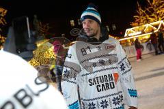 DEL - Eishockey - ERC Ingolstadt - Saison  - 2017/2018 - ERCI Spieler auf der Eisfläche am Paradeplatz - Benedikt Kohl (#34 ERCI) - Foto: Meyer Jürgen