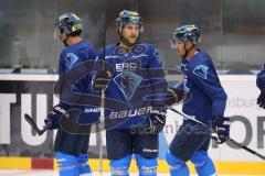 DEL - Eishockey - ERC Ingolstadt - Saison 2017/2018 - erstes Eistraining - Jacob Berglund (ERC 12)