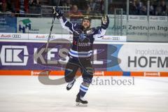 DEL - Eishockey - ERC Ingolstadt - Adler Mannheim - Tor Ausgleich 3:3 Jubel David Elsner (ERC 61)