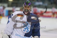 DEL - Eishockey - Saison 2018/2019 - ERC Ingolstadt - Düsseldorfer EG - Jochen Reimer (#32Torwart ERCI) beim warm machen - Foto: Meyer Jürgen