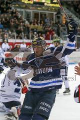 DEL - Eishockey - Saison 2018/2019 - ERC Ingolstadt - Iserlohn Roosters - Patrick Cannone (#12 ERCI) mit dem 2:0 Führungstreffer - jubel - Sebastian Dahm Torwart (#31 Iserlohn) - Foto: Meyer Jürgen