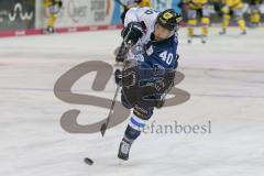 DEL - Eishockey - Saison 2018/2019 - ERC Ingolstadt - Krefeld Pinguine - Darin Olver (#40 ERCI) beim warm machen - Foto: Meyer Jürgen