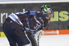 DEL - Eishockey - ERC Ingolstadt - Krefeld Pinguine - Torwart Jochen Reimer (ERC 32)