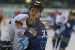 DEL - Eishockey - Saison 2018/2019 - ERC Ingolstadt - Düsseldorfer EG - Tim Wohlgemuth (#33 ERCI) beim warm machen - Foto: Meyer Jürgen