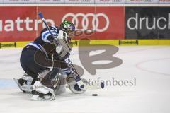 DEL - Eishockey - ERC Ingolstadt - Krefeld Pinguine - Torwart Jochen Reimer (ERC 32)