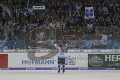 DEL - Eishockey - Saison 2018/2019 - ERC Ingolstadt - Grizzlys Wolfsburg - Tyler Kelleher (#19 ERCI) - jubel - Fans - Foto: Meyer Jürgen