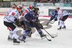 DEL - ERC Ingolstadt - Schwenninger Wild Wings - Jerry D`Amigo (9 ERC) Dominik Boháč (WWS 86) Simon Danner (WWS 14)