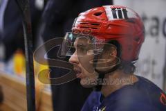 DEL - Eishockey - Saison 2018/2019 - ERC Ingolstadt - Fischtown Pinguins - Mike Collins (#13 ERCI) mit roten Topscorer Helm - Foto: Meyer Jürgen