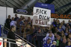 DEL - Eishockey - Saison 2018/2019 - ERC Ingolstadt - Fischtown Pinguins - Fans - choreo -banner - spruchband - Foto: Meyer Jürgen