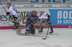 DEL - Eishockey - Saison 2018/2019 - ERC Ingolstadt - Eisbären Berlin - Jerry D´Àmigo (#9 ERCI) - Micki DuPont (#25 Berlin) - Foto: Meyer Jürgen