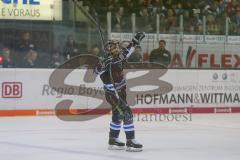 DEL - Eishockey - Saison 2018/2019 - ERC Ingolstadt - Iserlohn Roosters - Der 3:0 Führungstreffer durch Benedikt Kohl (#34 ERCI) - jubel - Foto: Meyer Jürgen