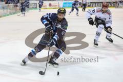 DEL - Eishockey - ERC Ingolstadt - Kölner Haie - PlayOff VF - Spiel 6 - Darin Olver (ERC 40) Pascal Zerressen (27 Köln)