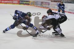 DEL - Eishockey - Saison 2018/2019 - ERC Ingolstadt - Kölner Haie - Playoff - Viertelfinale - Spiel 4 - Garbutt Ryan (#28 ERCI) beim Bully - Foto: Meyer Jürgen