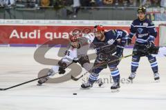 DEL - Eishockey - ERC Ingolstadt - Kölner Haie - PlayOff VF - Spiel 6 - Thomas Greilinger (ERC 39) Fabio Pfohl (95 Köln)