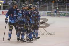 DEL - Eishockey - Saison 2019/20 - ERC Ingolstadt - Black Wings Linz - Kris Foucault (#81 ERCI) zum 4:3 Führungstreffer - jubel - Foto: Jürgen Meyer